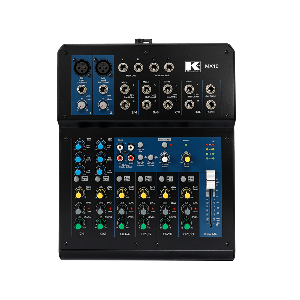 10路调音台